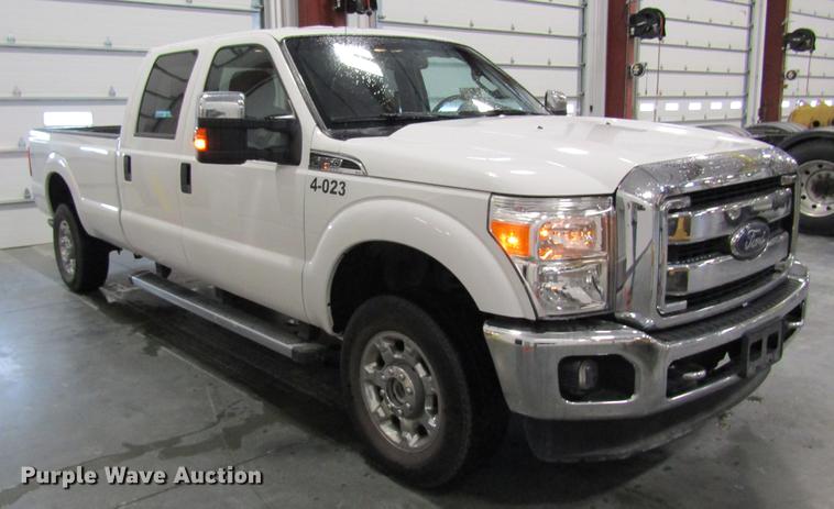 image for item DC4352 2014 Ford F350 Super Duty Crew Cab pickup truck
