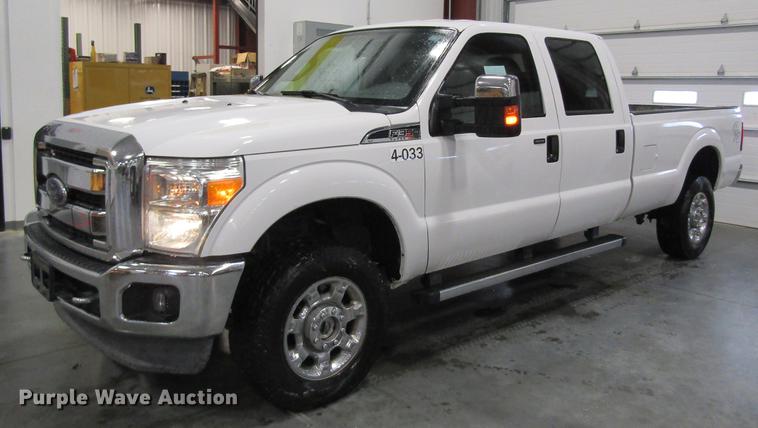 image for item DC4357 2013 Ford F350 Super Duty Crew Cab pickup truck