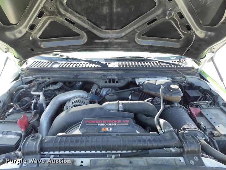 image for item DC7378 2006 Ford F350 Super Duty XL flatbed pickup truck