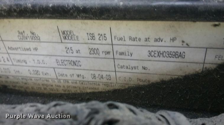 image for item DD2720 2004 Ford F650 Super Duty service truck