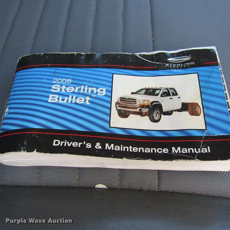 image for item DD2721 2008 Sterling Bullet service truck