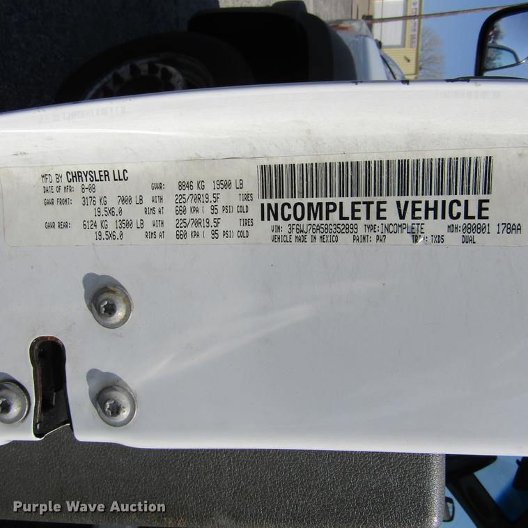 image for item DD2721 2008 Sterling Bullet service truck