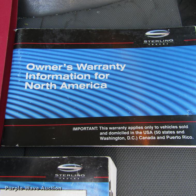 image for item DD2722 2008 Sterling Bullet service truck