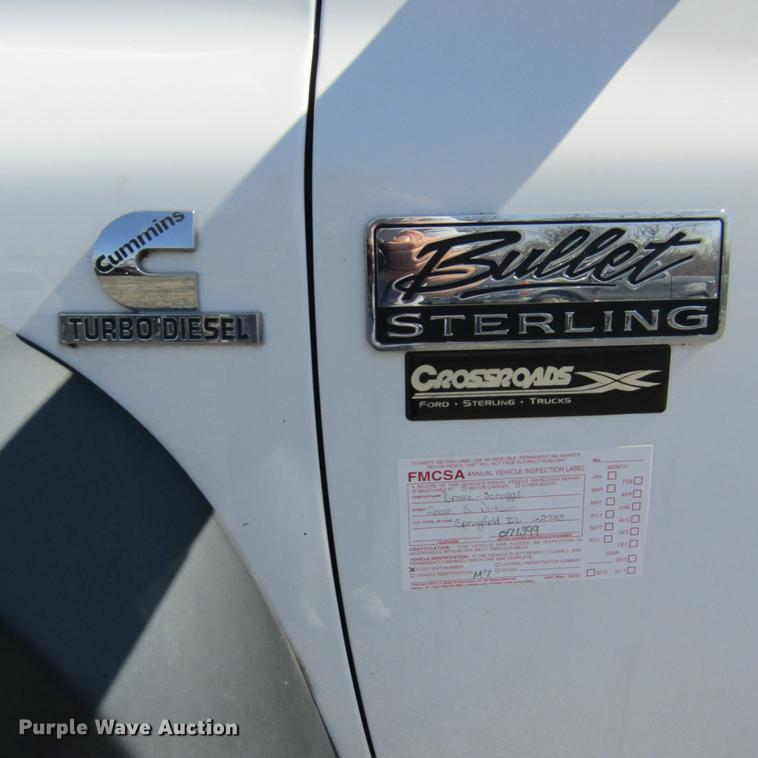 image for item DD2722 2008 Sterling Bullet service truck