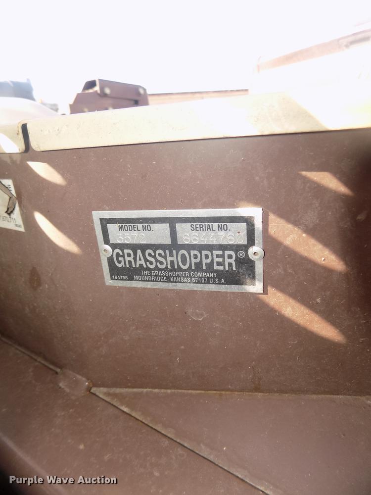 image for item DD2807 2016 Grasshopper 725DT6 ZTR lawn mower