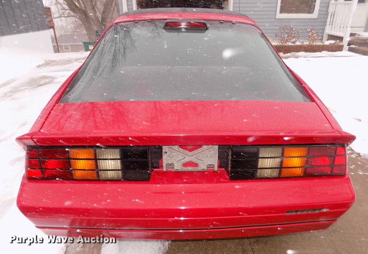 image for item DD2867 1986 Chevrolet Camaro IROC-Z