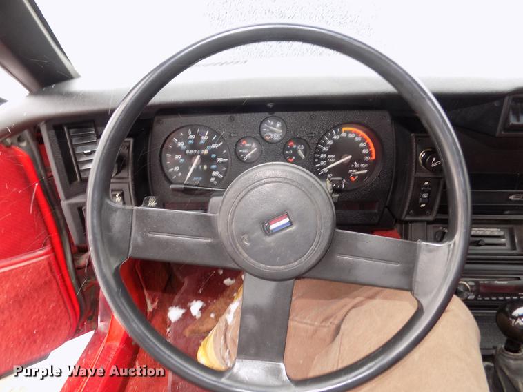 image for item DD2867 1986 Chevrolet Camaro IROC-Z
