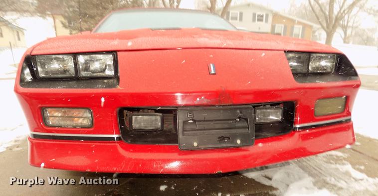 image for item DD2867 1986 Chevrolet Camaro IROC-Z