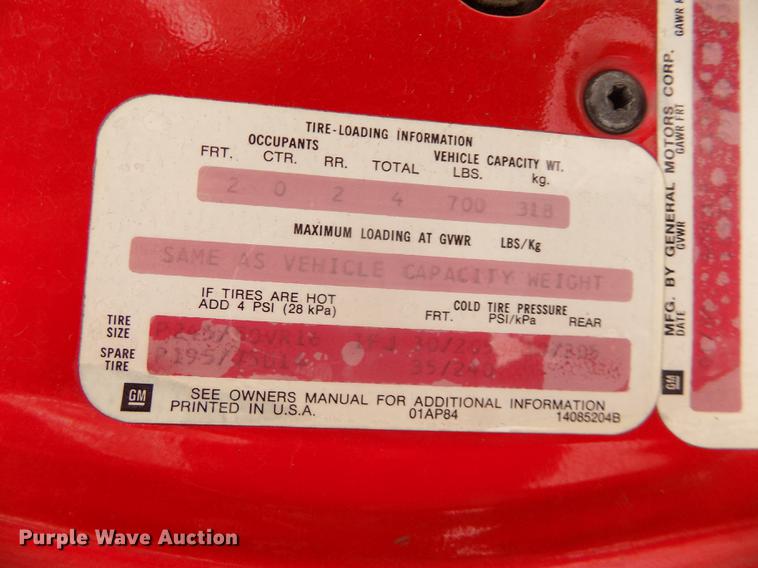 image for item DD2867 1986 Chevrolet Camaro IROC-Z