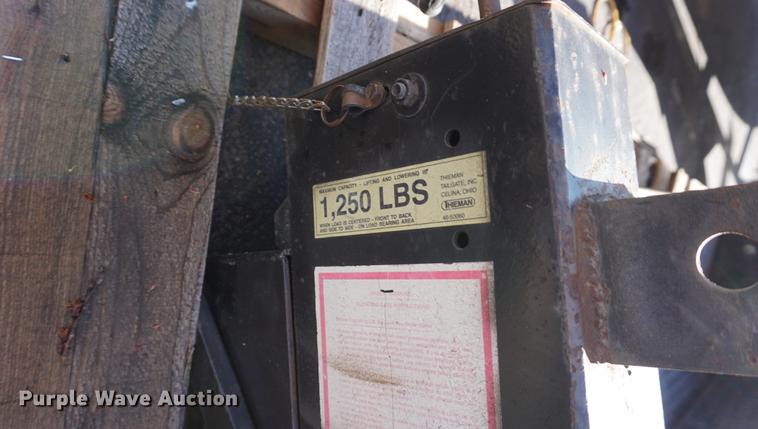 image for item DE3262 Thieman end gate lift