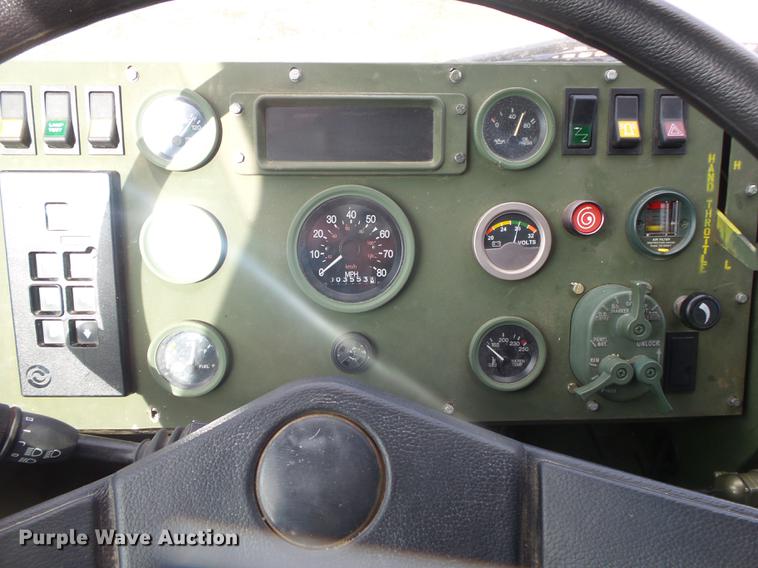 image for item DE3596 1997 Stewart Stevenson M-1078 flatbed truck