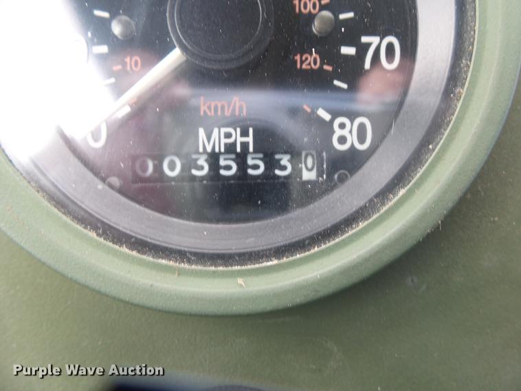 image for item DE3596 1997 Stewart Stevenson M-1078 flatbed truck