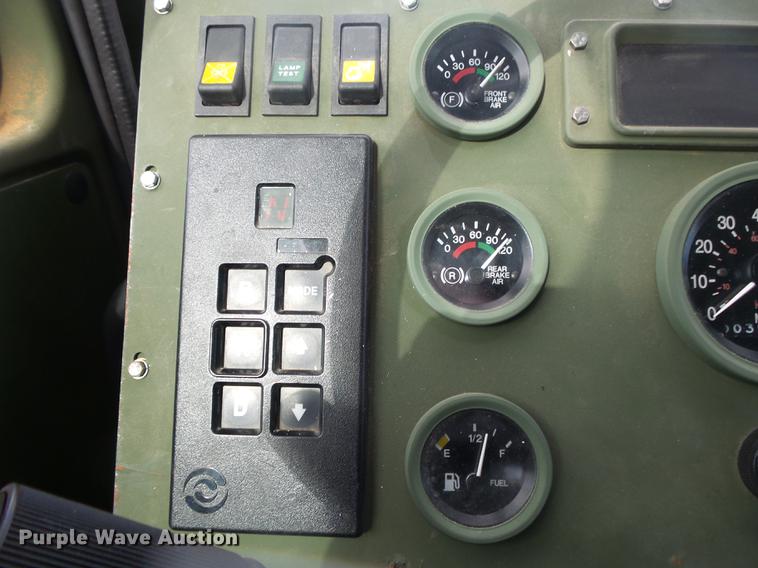 image for item DE3596 1997 Stewart Stevenson M-1078 flatbed truck