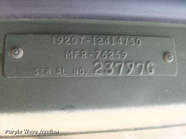 image for item DE3596 1997 Stewart Stevenson M-1078 flatbed truck