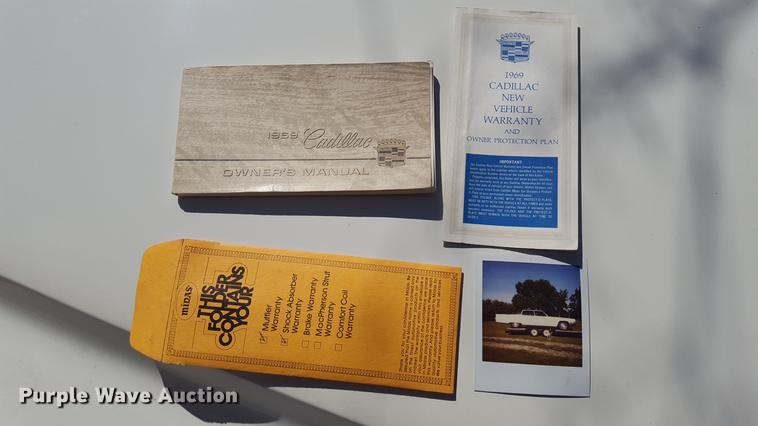 image for item DF3582 1969 Cadillac Fleetwood