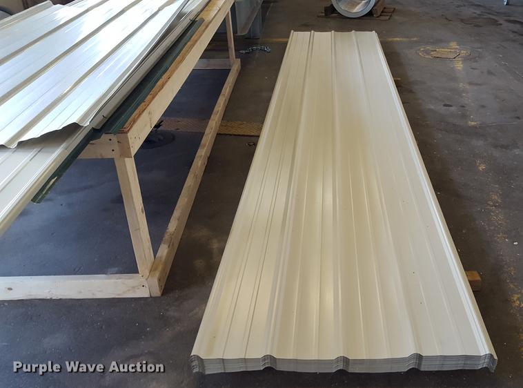 image for item DF3593 (60) sheets of metal siding/roofing