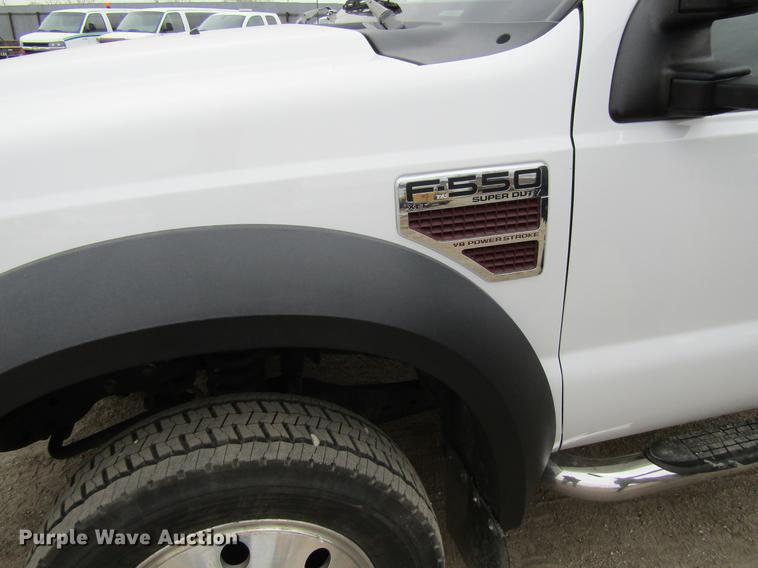 image for item DF3750 2009 Ford F550 SuperCab truck cab and chassis