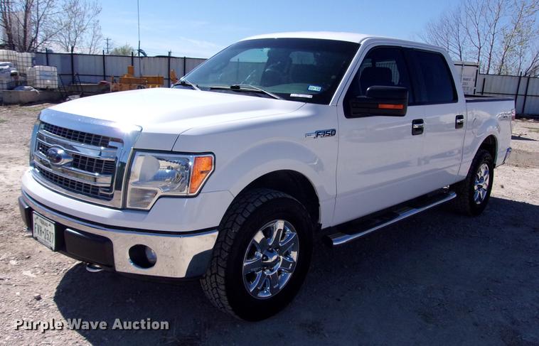 image for item DK9907 2014 Ford F150 XLT SuperCrew Cab pickup truck