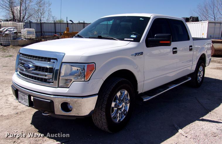 image for item DK9908 2014 Ford F150 XLT SuperCrew Cab pickup truck