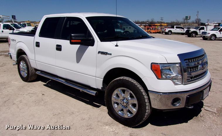 image for item DK9908 2014 Ford F150 XLT SuperCrew Cab pickup truck