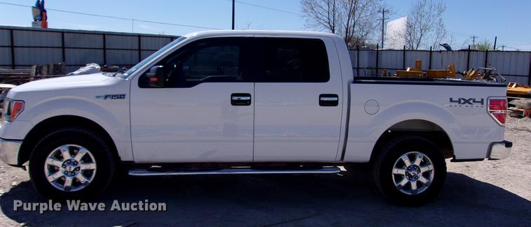 image for item DK9908 2014 Ford F150 XLT SuperCrew Cab pickup truck