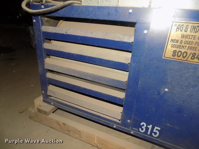 image for item DO9024 2005 Horizon 315 waste oil heater