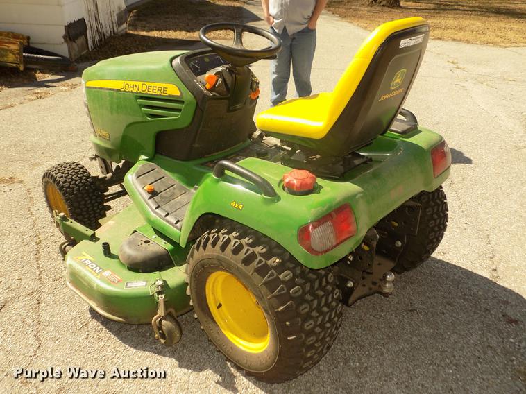 image for item DO9031 2013 John Deere X748 Ultimate lawn mower