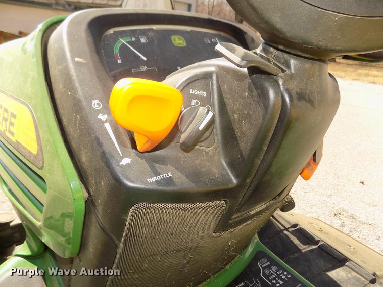 image for item DO9031 2013 John Deere X748 Ultimate lawn mower