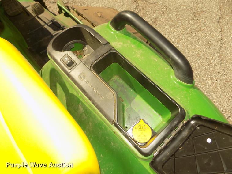 image for item DO9031 2013 John Deere X748 Ultimate lawn mower