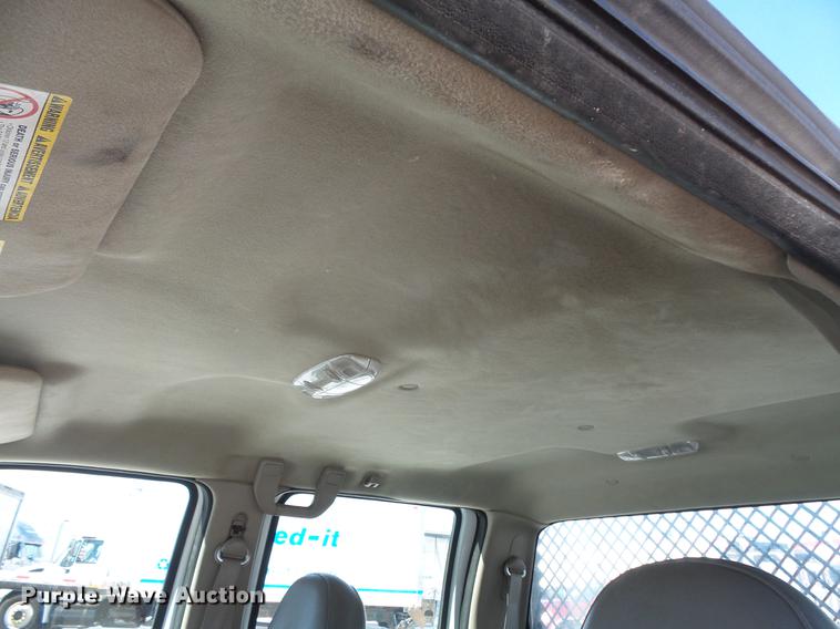 image for item DV9591 2008 Ford F550 Crew Cab flatbed truck