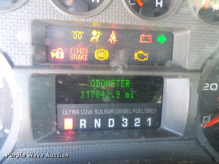 image for item DV9591 2008 Ford F550 Crew Cab flatbed truck