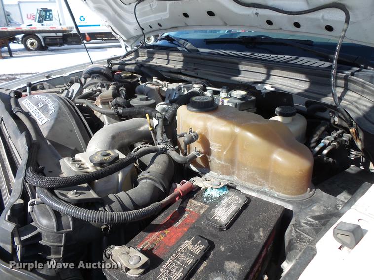 image for item DV9591 2008 Ford F550 Crew Cab flatbed truck