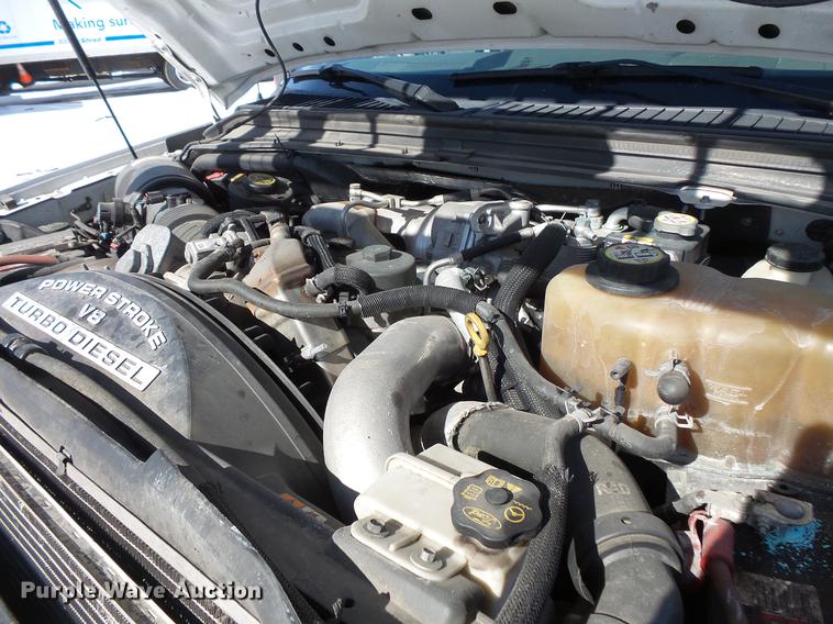 image for item DV9591 2008 Ford F550 Crew Cab flatbed truck