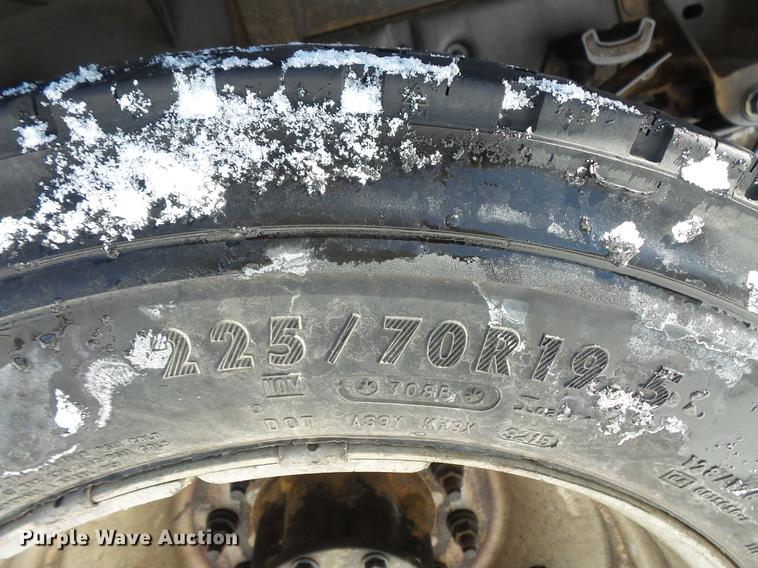 image for item DV9591 2008 Ford F550 Crew Cab flatbed truck