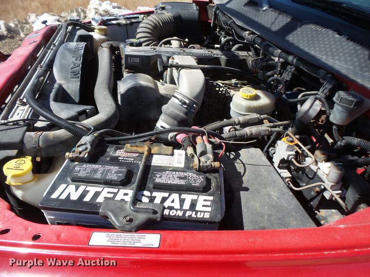 image for item DV9618 2001 Dodge Ram 2500 pickup truck