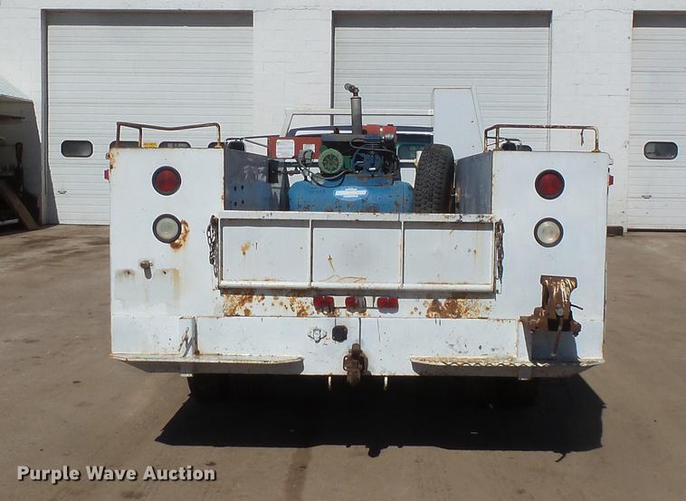 image for item DV9657 1995 Chevrolet 3500 utility bed pickup truck