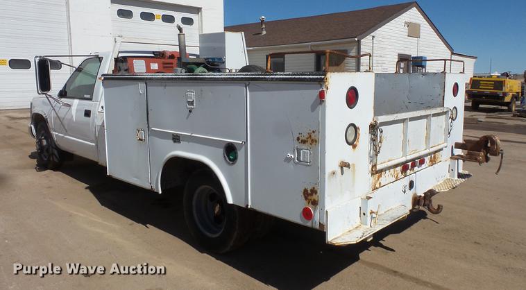 image for item DV9657 1995 Chevrolet 3500 utility bed pickup truck