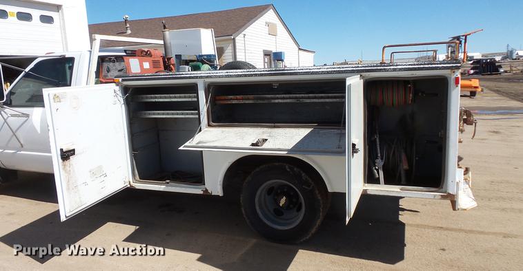image for item DV9657 1995 Chevrolet 3500 utility bed pickup truck