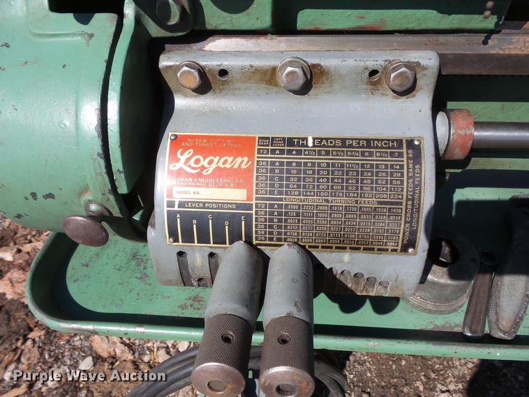 image for item DV9659 Logan metal lathe