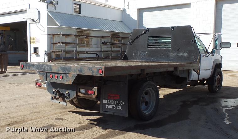 image for item DV9666 1997 Chevrolet 3500 flatbed pickup truck