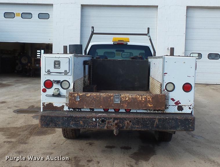 image for item DV9667 1998 GMC Sierra 2500 Ext. Cab utility bed pickup truck