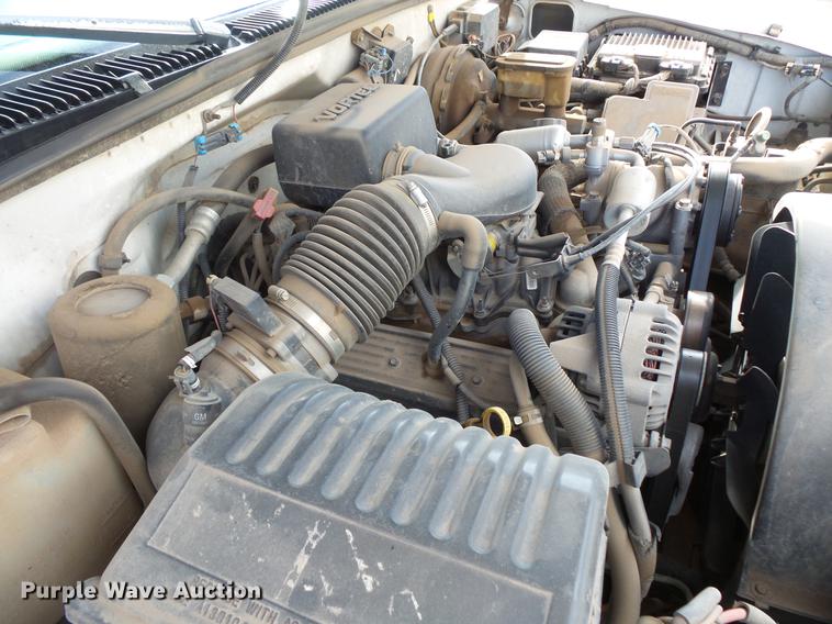 image for item DV9667 1998 GMC Sierra 2500 Ext. Cab utility bed pickup truck