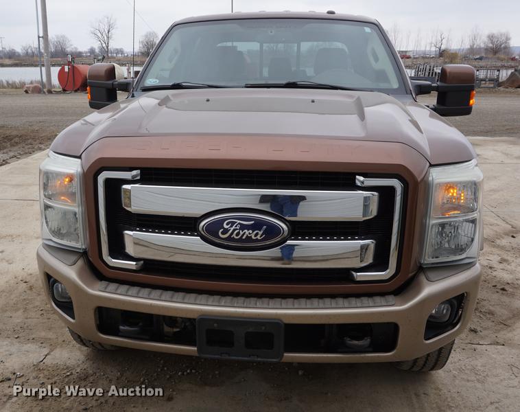 image for item EJ9305 2011 Ford F250 Super Duty King Ranch Crew Cab pickup truck