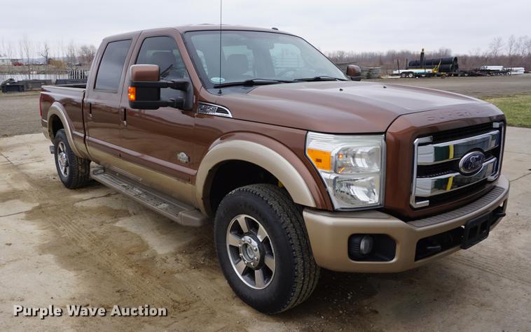 image for item EJ9305 2011 Ford F250 Super Duty King Ranch Crew Cab pickup truck