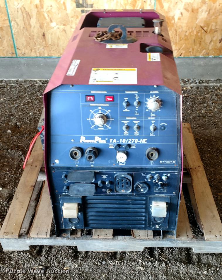 image for item EJ9503 Thermal Arc T-Bird Power Plus TA 10/270-HE welder