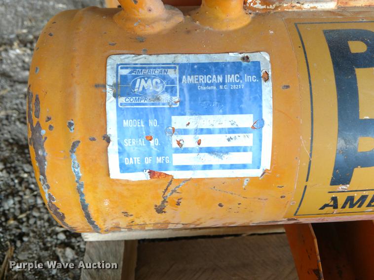 image for item EJ9507 Pow'R Profile air compressor