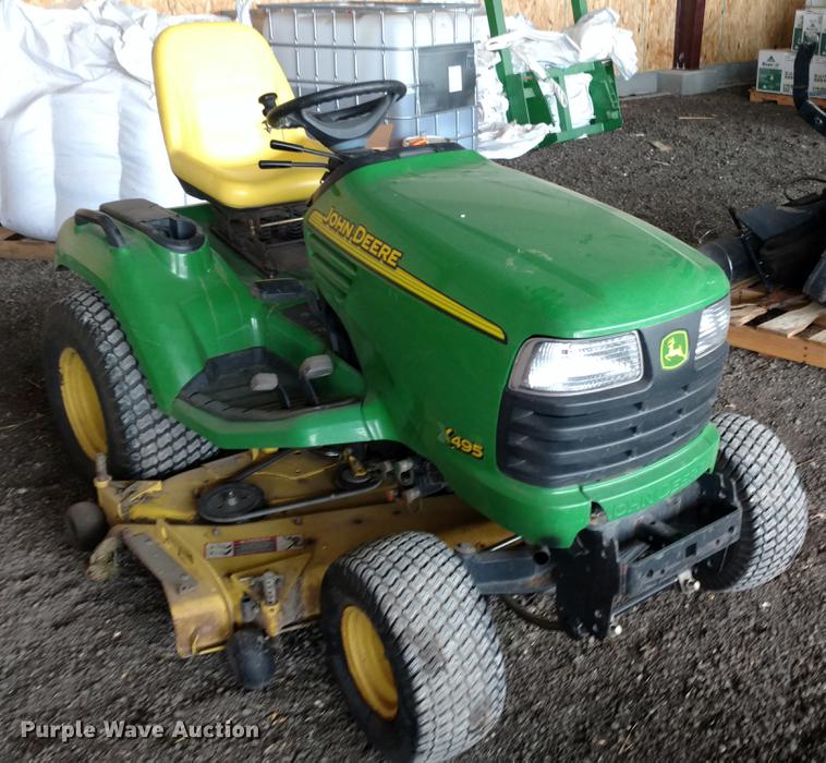 image for item EJ9515 John Deere X495 lawn mower