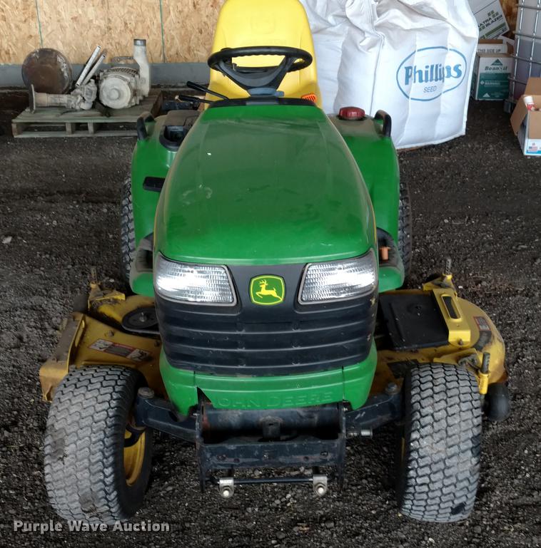 image for item EJ9515 John Deere X495 lawn mower