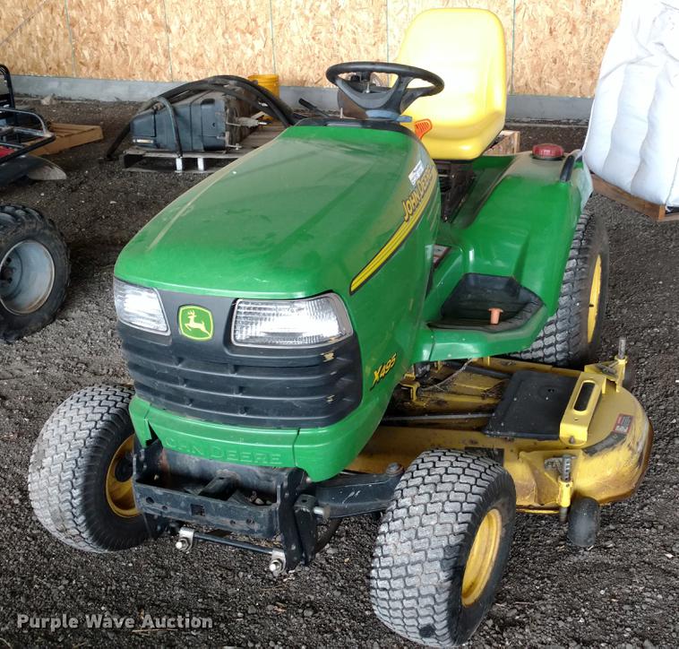 image for item EJ9515 John Deere X495 lawn mower