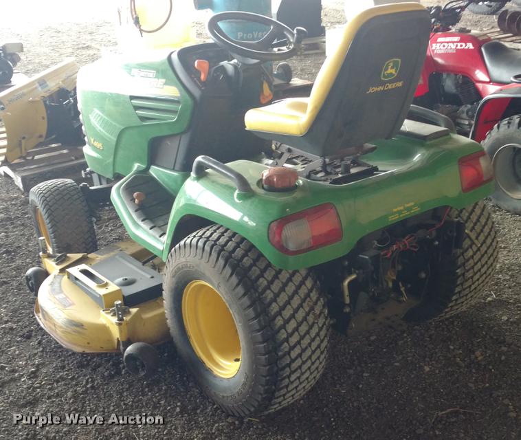 image for item EJ9515 John Deere X495 lawn mower